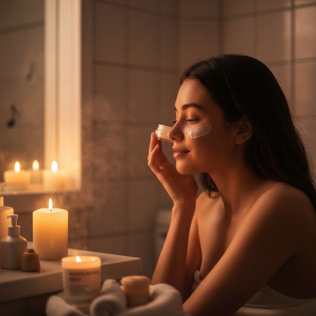 Rutina nocturna de cuidado